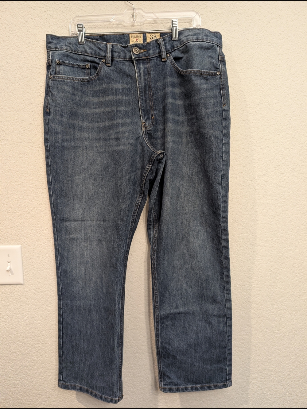 Red Head Classic Men's 38/30 Blue Denim Jeans